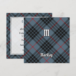 Convite Clan MacKay Blue Tartan