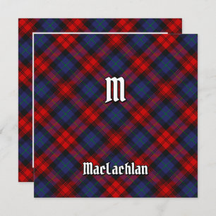 Convite Clan MacLachlan Tartan