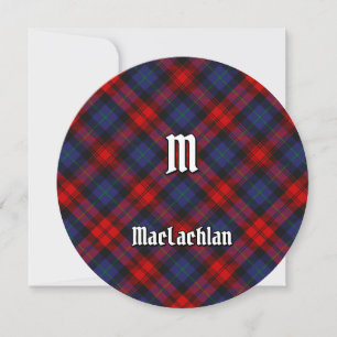 Convite Clan MacLachlan Tartan