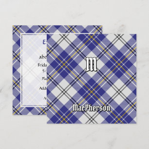 Convite Clan MacPherson Blue Dress Tartan