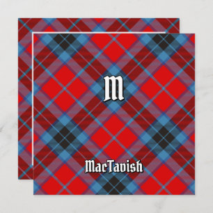 Convite Clan MacTavish Tartan