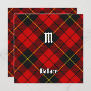 Convite Clan Wallace Tartan