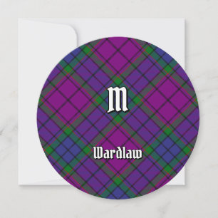 Convite Clan Wardlaw Tartan