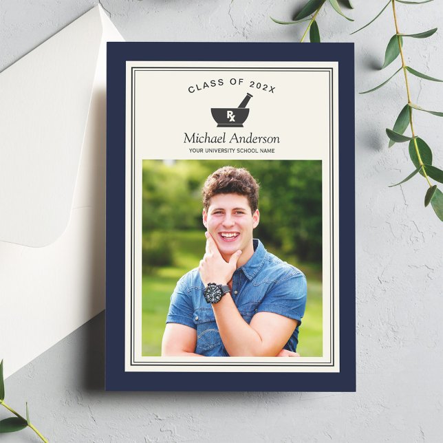 Convite Class of 2023 Pharmacy School Graduation Party (Criador carregado)