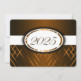 Convite Classe Brown e White do Partido 2025