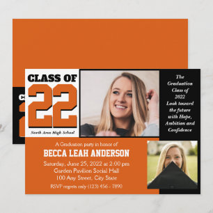 Convite Classe da Esperança e Confiança Laranja 2022