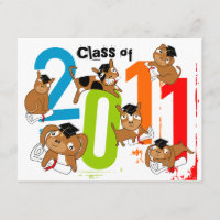 Classe da graduação do filhote de cachorro 2011 do