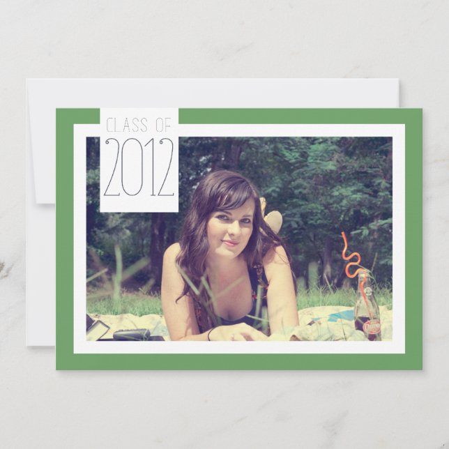 Convite Classe de 2012 - Celebração de Graduação (Frente)
