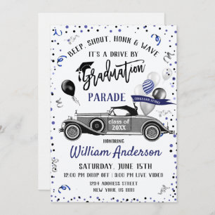 Convite Classe de 2024 DRIVE BY Festa de formatura
