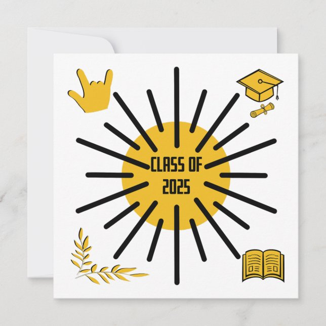 Convite Classe de 2025 - Sol (Frente)