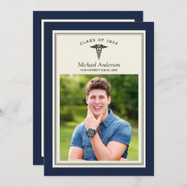 Convite Classe de Festa de formatura da Faculdade de Medic