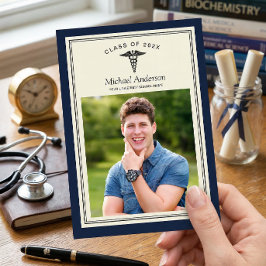 Convite Classe de Festa de formatura da Faculdade de Medic