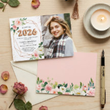 Classe de Graduação de Fotos com Letras Balões 202