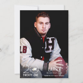 Convite CLASSE DE Graduação Moderna DE Tipografia 2021