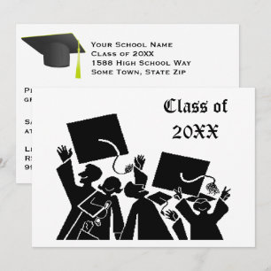 Convite Classe de grupo de graduação de 20XX