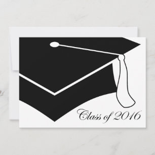 Convite classe do boné de formatura 2016