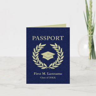 Convite classe do passaporte de graduação de 2022