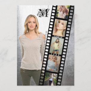 Convite Classe Negativa do Retrato do Mais velho de Festa 