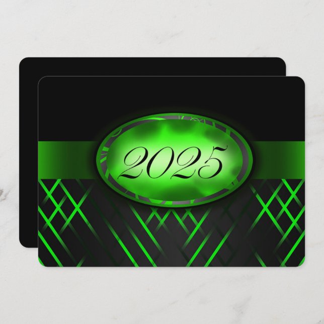 Convite Classe Verde e Negra do Partido 2025 (Frente/Verso)