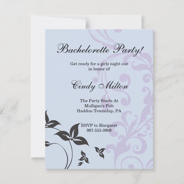 Convite Classic Nature Design (Frente)