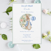 Classic Peter the Rabbit Beatrix Potter Birthday