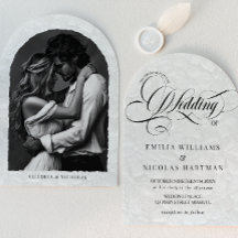 Clássica Fotografia de Casamento com Caligrafia Ro