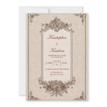Clássico Casamento Floral em Sépia Monocromático V