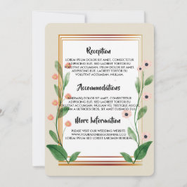 Convite Clássico e Elegante sofisticado