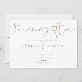 Convite Clássico Elegante Minimalista Moderno | Wedding Br