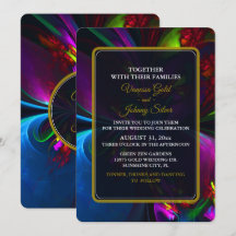 Clássico Moderno Elegante Padrão Floral #902 Casam