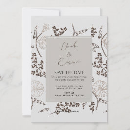 Convite Clássico Salvar a Data