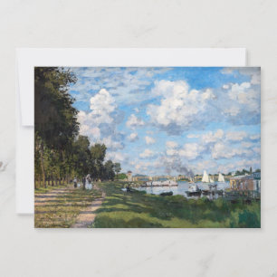 Convite Claude Monet - A Bacia em Argenteuil