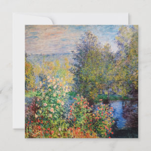 Convite Claude Monet - Canto do Jardim em Montgeron