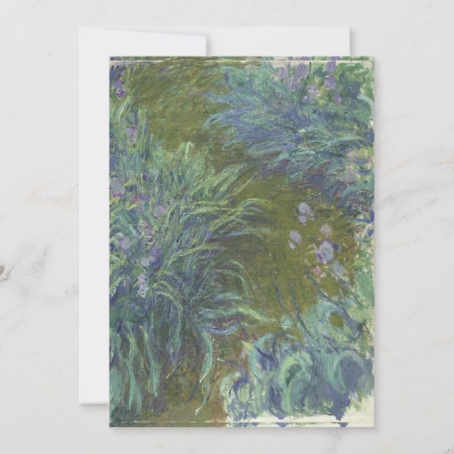 Convite Claude Monet - Irlandeses (Frente)