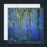 Convite Claude Monet - Lírios d'água com salgueiro chorand<br><div class="desc">Lírios d'água com galhos salgados chorões / Ninfheas avec rameaux de saule,  por Claude Monet,  em 1916-1919</div>