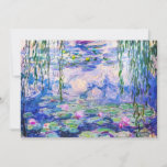 Convite Claude Monet - Lírios/Ninfas 1919<br><div class="desc">Lírios/Ninfas (W.1852) - Claude Monet,  Petróleo na Canvas,  1916-1919</div>