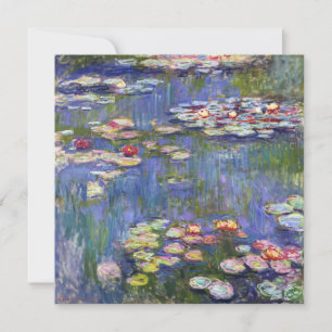 Convite Claude Monet - Nenúfares / Nymphéas