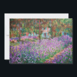 Convite Claude Monet - O Jardim do Artista em Giverny<br><div class="desc">Jardim do Artista em Giverny / Le Jardin de l'artiste a Giverny - Claude Monet,  1900</div>