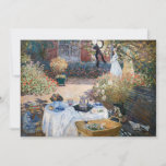Convite Claude Monet - O Luncheon, painel decorativo<br><div class="desc">Luncheon,  painel decorativo / Le dejeuner,  decoratif de panneau - Claude Monet,  1873</div>