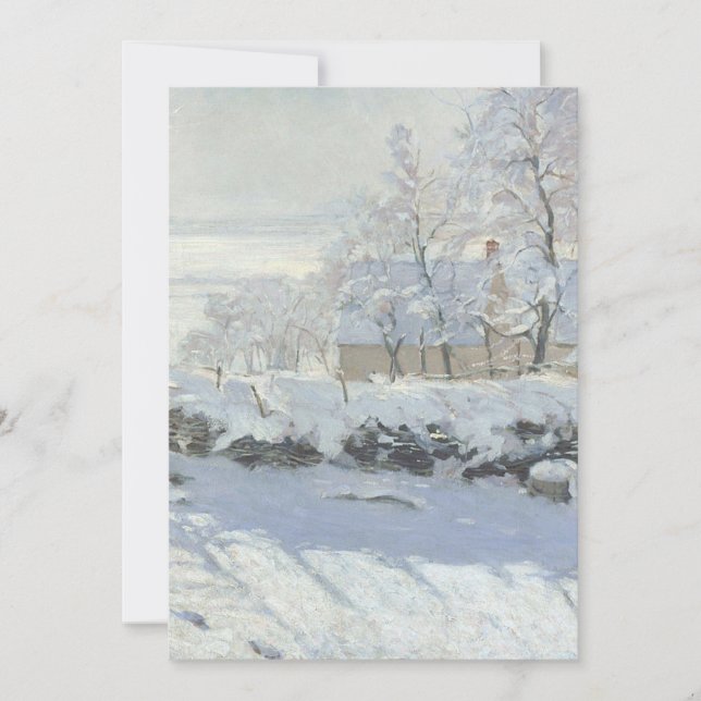 Convite Claude Monet, O Mágico (Frente)