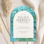 Convite Claude Monet Waterlily Wedding<br><div class="desc">Claude Monet Waterlily Convite Para Casamento</div>