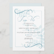 Cláusulas de Folhagem Moderna Acentos Quadrados Az