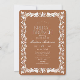 Convite Clay Talavera Azulejo Espanhol Fiesta Bridal Brunc