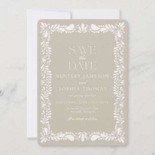 Convite Clay Talavera Azulejo Espanhol Fiesta Salve a Data