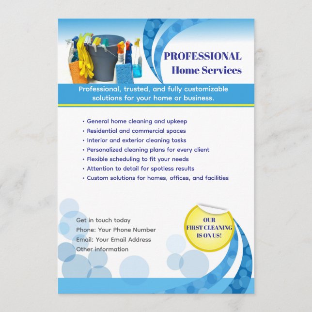 Convite Clean Professional Editable Template  (Frente)