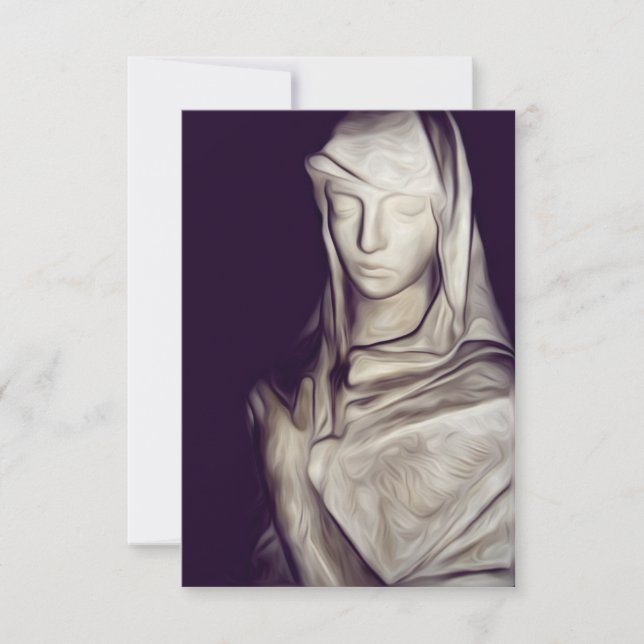 Convite cloaked em triste (Frente)