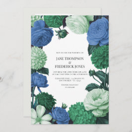 Convite Cloud Mint, Alpine Blue & Evergreen Mist Wedding