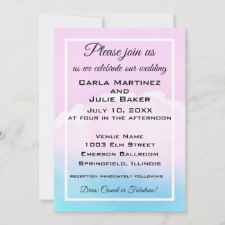 Convite Cloud Wedding Wedding Invite