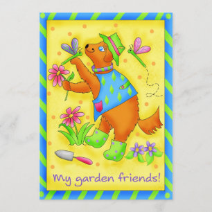 Convite "Clube do Jardim" para Amigos do Jardim