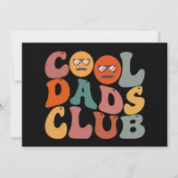 Clube dos Pais Legais Dia dos Pais Retro Groovy